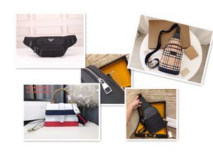 luxury designers Crossbody bag clutch bag handbag Leather Ladies Metal Chain Clamshell Messenger 4items