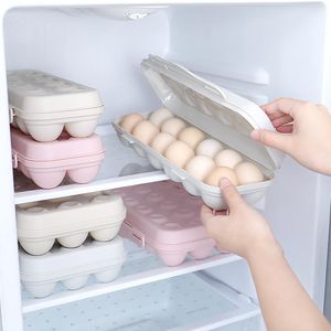 Organizacja przechowywania łazienki jajko akceptuj pudełko rozdział siatki gospodarstwa domowego plastikowy może superpozycja przynieść osłonę ramy lodówki FRES
