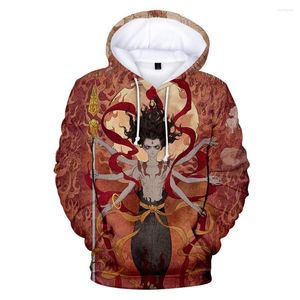 Felpe con cappuccio da uomo Felpa da uomo donna Felpa con cappuccio Prodotto Moda 3D Strega Anime Cartoon Manica lunga Casual Con cappuccio Stampa completa Primavera Autunno Inverno