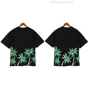 T-shirt da uomo T-shirt T-shirt Moda estiva Uomo Donna Designer T-shirt con palme da cocco T-shirt a maniche lunghe Palms Top Luxurys Lettera T-shirt Abbigliamento Corto