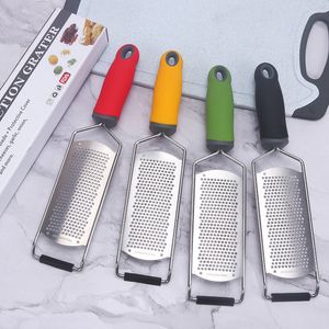 Сырные инструменты 304 Неснациональная сталь Grater Lemon Peeler Slicer Kitchen Tool Light The Gadget Fruet Fruet Coom 230302