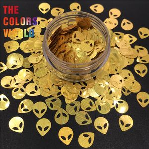 Nail Glitter TCT-483 Alien Nails Glitter Nail Art Decoration Makeup henna Handgjorda tumblers Crafts Diy Festival Accessories Party Leverantörer 230302