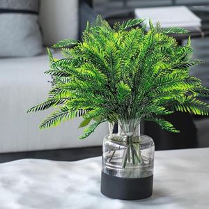 Fiori decorativi 1Pc Bella pianta finta Eco-friendly Simulazione realistica verde Felce persiana Home Garden Party Decor Art Craft