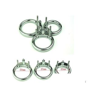 Other Health Beauty Items Male Chastity Cage Accessories Penis Lock Additional Cock Ring 40Mm/45Mm/50Mm Toys For Man Drop Delivery Dhjrd