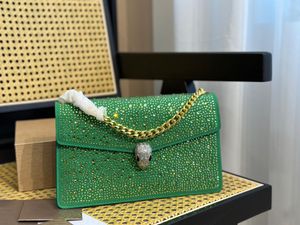 Дизайнерские роскошные сумки Модные женские сумки с бриллиантовым блеском Сумки через плечо в стиле весеннего сезона