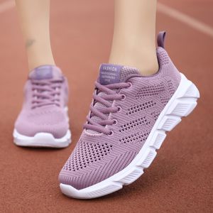 Scarpe da corsa traspiranti primaverili da donna firmate nero viola nero rosa rosso sneakers sportive da donna all'aperto Color37