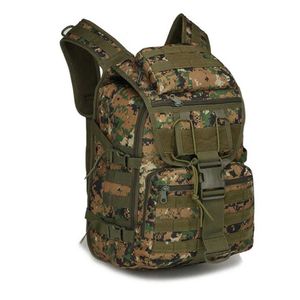 Zaino 30L Camo Military Bag Uomo Zaino tattico Molle Army Zaini Impermeabile Outdoor Escursionismo Campeggio Viaggi 3D Mochilas Zaino