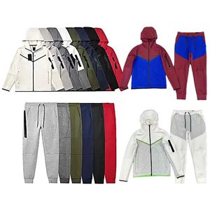 5A Tech Fleece Hoodie Tracksuit Mens Sports Pants Hoodies Designer Suit Hooded Jackets Space Techfleece byxor Kvinnor Tjocka rockar Bottoms Män joggar Jumper