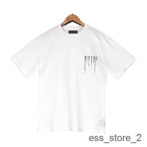 Casual amirly Short tee Mens T-shirt t Shirts Sleeve Womens Designer Tees Printed Fashion Luxury Man Hip Hop Streetwear 1 FOVU amiiri