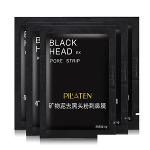 Diğer Cilt Bakım Araçları Pilaten Mineral Çamur Burun Siyah Başlıklı Göze Çekme Strip Erkek Kadın Temizlik Temizleyici Çıkarma Membranları Şeritler Yüz Maskesi DH09U