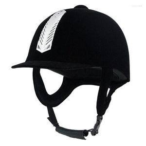 Motorcykelhjälmar AD Equestrian Hjälm Unisex Classic Dålig ridningsutrustning Cykelskydd CAP 52-62CM Justerbar