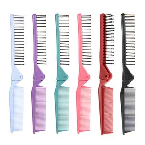 Anti-Static Detangling Hair Brush Foldable Hair Brushes Massage Comb Hair Comb Portable Travel Combs Styling Tools Acessories 2249