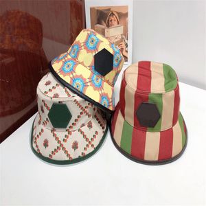 Designer Bucket Hat Stylish All-Season Caps Elegant Hats For Man Woman With 3 Bright Colors High Quality249J