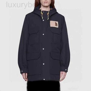 Damen Trenchcoats Designer Herbst Designer Damen Windjacke Luxus Outdoor Jacke warm lockerer Mantel lässig ISH8