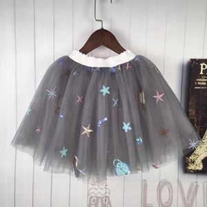 SKIRTS GIRLES PRIMEIRA SUMPRIMENTO NOVO SAIS DE GAZE SAIRS SAIRS TUTU CHILIDADES ESTRELAS COSMICAS ENTRADAS DE LENTA ABRILHA