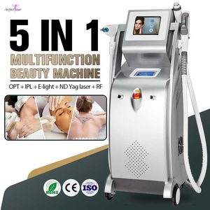 3000W OPT Máquina de remoção de cabelo rápida Combine IPL ELIGHT RF ND YAG Laser Rejuvenescimento Facial Tratamento de acne