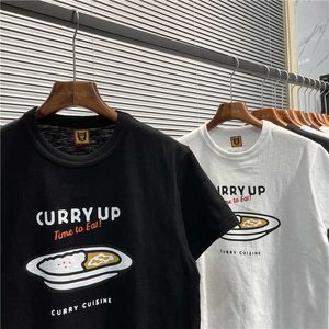 T-shirt da uomo B Qualità 2022ss T-shirt moda uomo made 1 1 T-shirt uomo made al curry da donna Camicie con riso al curry Harajuku Tee Uomo Cloing G230301