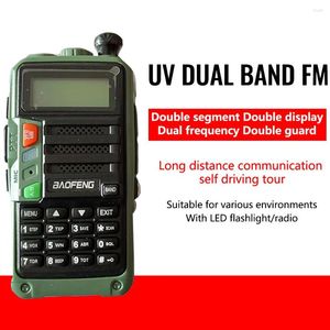 Walkie Talkie для Baofeng Dual-Band Handheld Persosiver Long Range Зарядка ЖК-дисплей