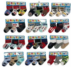 Kundengebundene Kinderbaby-Socken-Kind-Karikatur-Auto-Karikatur-Baumwollfaser-Jungen-Mädchen Klein- und Großhandelsheißes newset