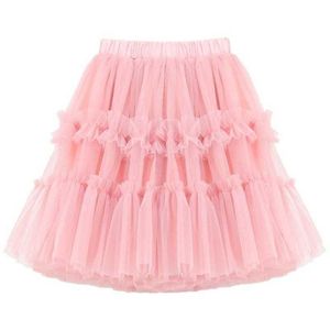 Kjolar flickor tutu 2022 sommar nya barn mellan längd mode koreansk födelsedagsfest dans boll klänning prinsessa kjol förälder-barn gaze kjol t230301