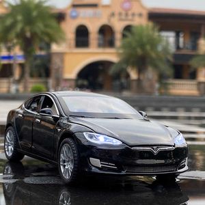 Diecast Model Arabalar 1 32 Tesla Model S Model 3 Model X Alaşım Araba Modeli Diecast Metal Oyuncak Araçlar Araba Modeli Simülasyon Ses ve Işık Çocuklar Oyuncak GiftJ230228