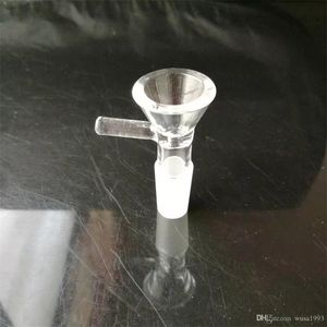 Acessórios para fumantes transparentes por cigarro de 14 mm, acessórios de bongos de vidro por atacado, acessórios,