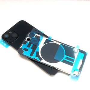 OEM Cell Phone Housings House For Iphone 14 Plus Big Hole Back Glass Replacement Battery Door Glasses Cover with Integrated Camera Lens Installation Multicolor US AU