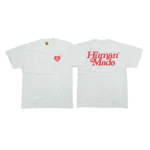 T-shirt maschile di grande qualità 202SS Human Made Maglietta vintage Uomini 1 1 in stile estivo Made umana da donna Tops oversize Maglietta