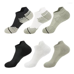 Sports Socks Men's Towel Bottom Short Tube Breathable Cycling Running Hiking Outdoor Basketball Soccer Women Sport 1 Pair