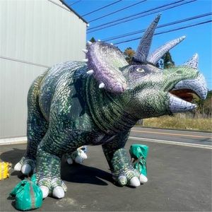 llluminated triceratops flatables pallatables التنين من أجل زخرفة الإعلان