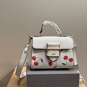 Designers Tote Bag Cherry Print Designer Bag Totes Luxury Purse Handbag Womens Fashion Leather Beach Trave Pouch Women Elegant Work women Bags 230213