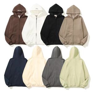 Männer Frauen Hoody Kapuzen Hoodies Zip Warm Designer Herren Damen Hochwertige Streetwear Pullover Sweatshirts Pullover Sweatshirts Lose Pullover Tops Lose Liebhaber Tops