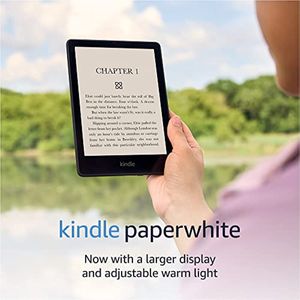 Kindle Paperwhite 8 GB agora com uma tela de 6,8 