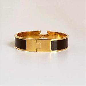 Designer armband högkvalitativ modearmband för män och kvinnor rostfritt stål guldarmband lyxiga smycken gåvor