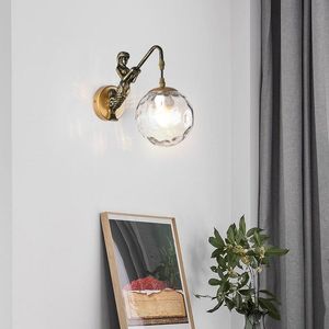 Wall Lamp Modern LED Light Lamps For Living Room Study Bedside Bathroom Gold Black Lights Indoor Lighting Fixture