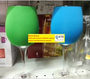 DrinkWare Handle Druncher Wine Glass Antifrozen Cover Covers Covers para decoração em casa