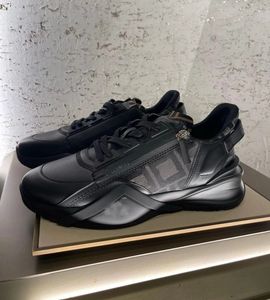 23s /..top lyx män flödestränare skor låg topp sneakers gummi sole tyg man patent läder zip sida sport mäns grossist skor eu38-46