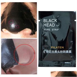 Andra hudvårdsverktyg Pilaten ansiktsmineraler conk näsa blackhead mask por rengöringare svart huvud ex strip droppleverans hälsa skönhet dhay5