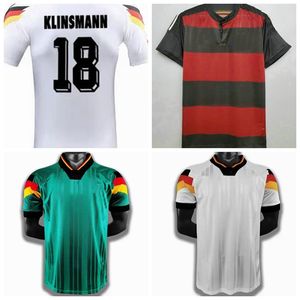 Topp Alemania 1988 1990 1992 Retro Soccer Jerseys Vintage Classic Matthaus Voller Riedle Klinsmann Camisetas 88 90 92 Futbol Jersey Camisa Football Shirt 2006