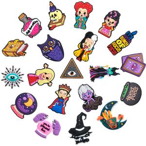 Shoe Parts Accessories Cool Cartoon Magic Ball Witch Books Charms Decoration For Clog Sandals Pvc Garden Adts Teens Kids Boys Girls Otjei