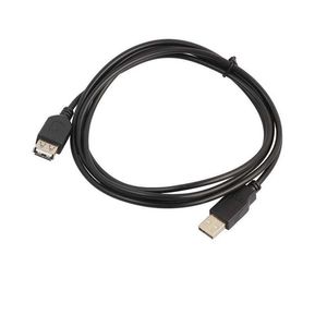 USB Erkek - Kadın Uzatma Kablosu Siyah Bakır 0.6m1.8MUSB2.0 VERİLER