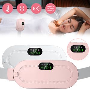 Ryggmassager Menstruationsvärmedyna Period Smärtlindringsbälte Snabb elektrisk krampanordning 230303