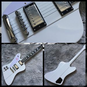 Novo hardware branco de guitarra de guitarra de canhota branca