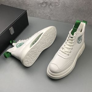 Shoes Designer Classic Wedding Fashion Breathable White Casual Sneakers Round Toe Air Cushion Business Leisure Walking【code ：L】