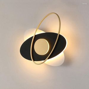 Lampada da parete Decorazione camera da letto Creativo Acrilico Soggiorno Luce interna Decorazioni per la casa Sconce Illuminazione di sfondo 22W