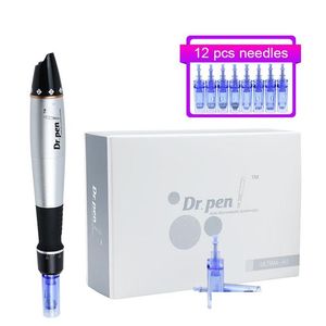 Other Skin Care Tools Dr.Pen Tima A1 Microneedle 6 Level Speed Face Needling Dermarolling System Mesotherapy Hine With 12Pcs Cartrid Dhauw