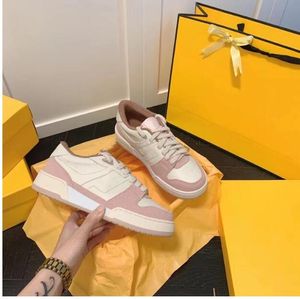 2023 color blocking sneakers Casual Shoes brand new gentle soft sole shock-absorbing fashion matching style elevated couple shoes