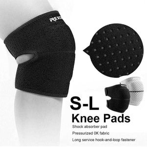 肘膝パッド1PCスポーツ膝パッド保護膝パッド通気性eva厚いバレーボールフットボールのための膝膝蓋骨毛包J230303