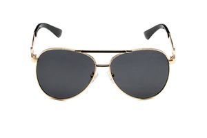 Hombres Marca clásica Gafas de sol polarizadas Mujeres retro Gafas de sol Diseñador de lujo Gafas Banda Marco de metal Diseñadores Gafas de sol Mujer Gafas de protección UV S971