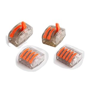 Universal Terminals Block Plug-in Electrical Wire Connector 213 214 215 218 Type Wiring Cable